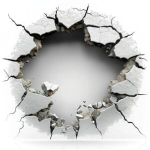 Crack in wall