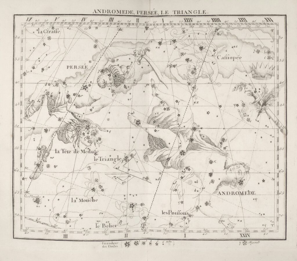 Perseus, Andromeda, Kassiopeia